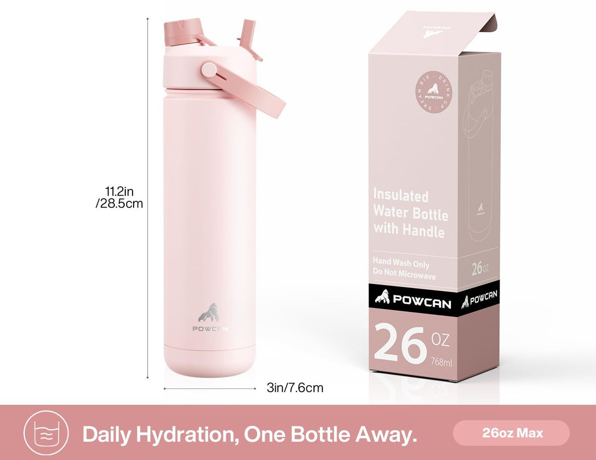 26 oz Insulated Water Bottle (Daylight Meadow (UV-Activated) / 26 Ounces)