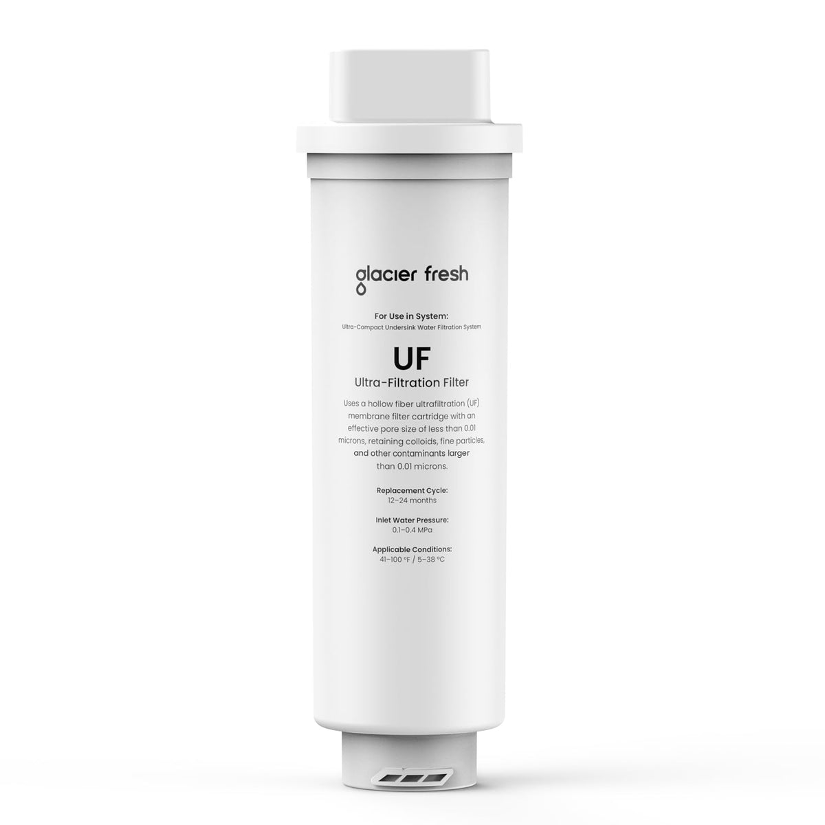 UF Replacement Filter for GFU06 Ultra Filtration System (White-UF Filter)
