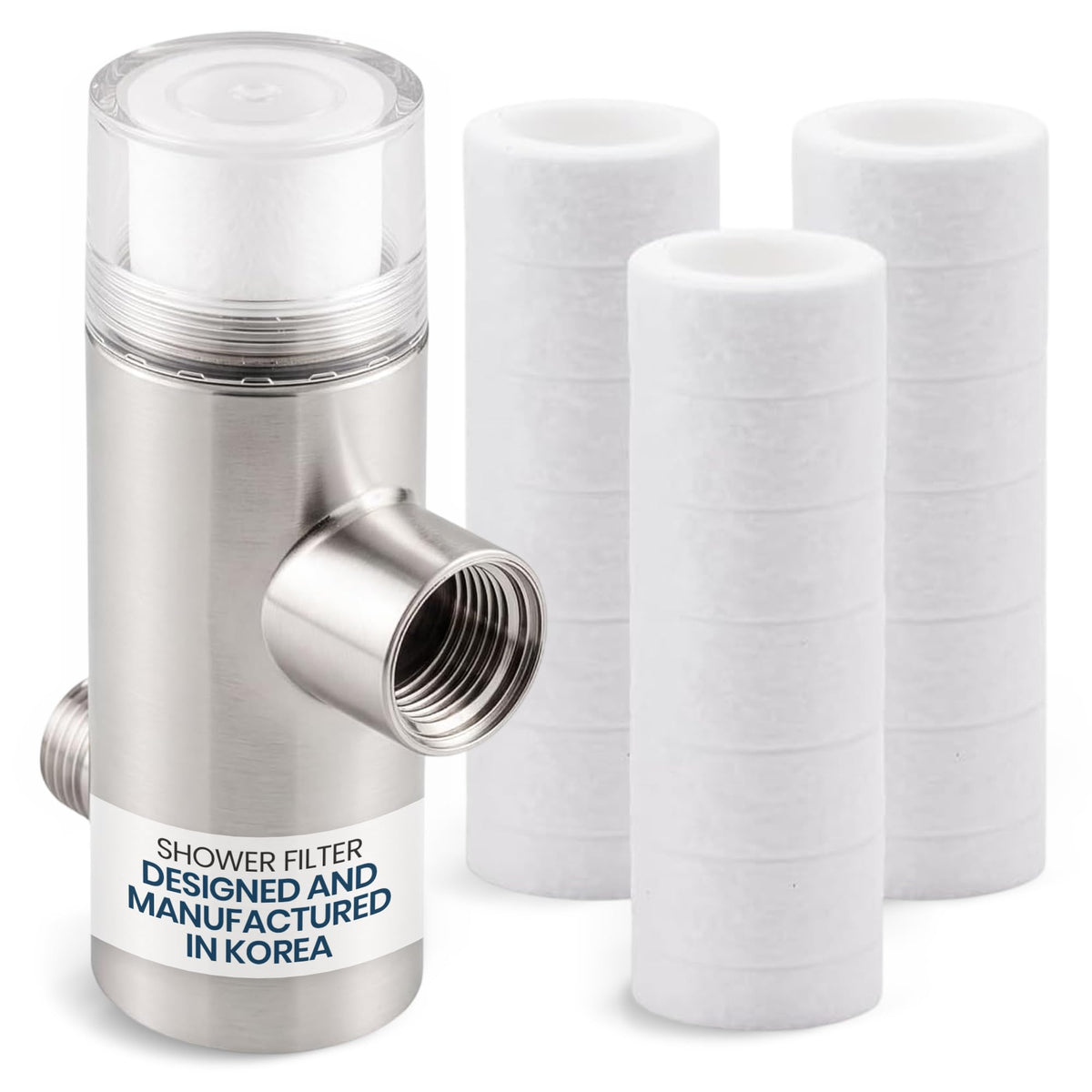 Shower Filter (Shower Filter + 3 Refills)