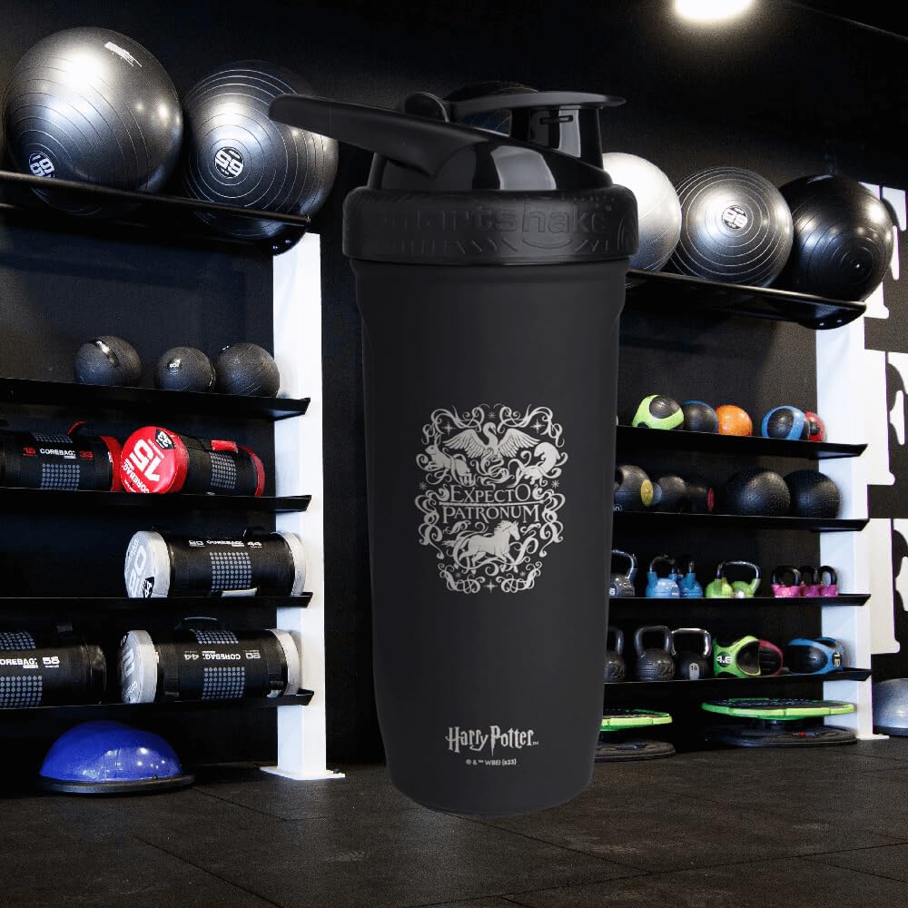 Reforce Stainless Steel Harry Potter Protein Shaker Bottle (Expecto Patronum / 900 ml)