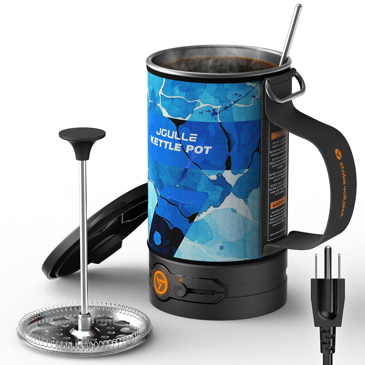 Portable Camping Coffee Maker (Glacier)