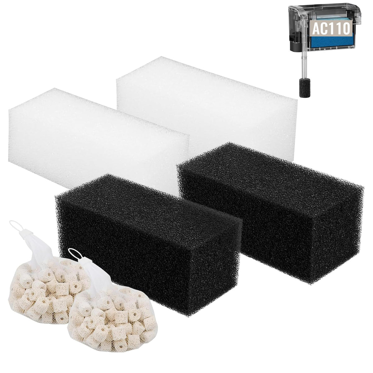 3Stage Filtration Replace for Fluval AquaClear 110