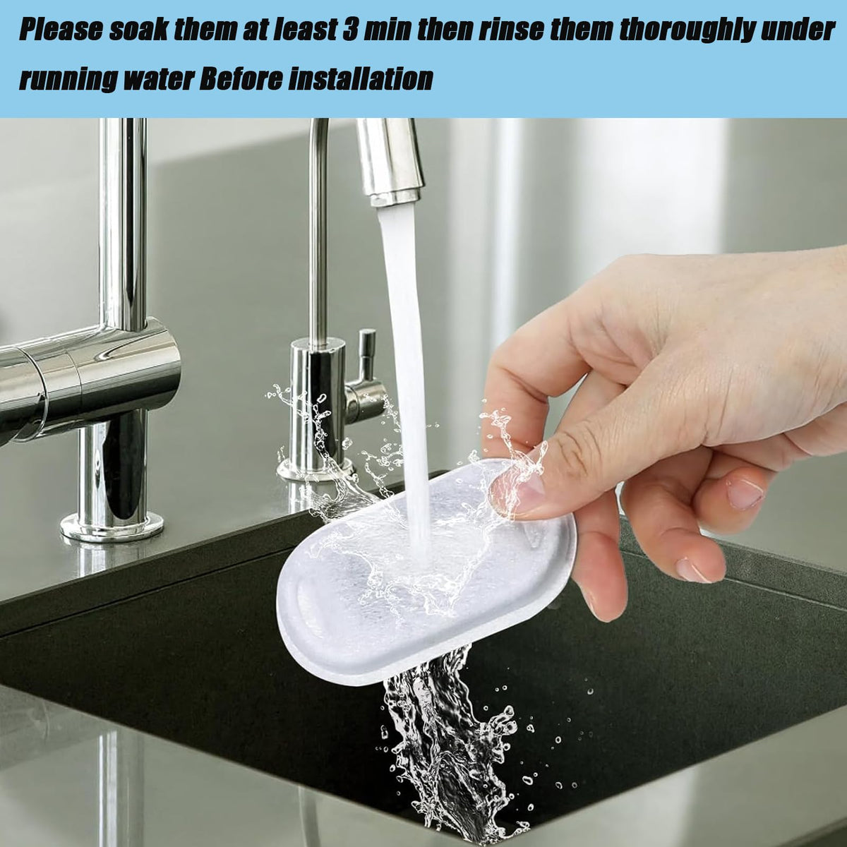 20Pcs Cat Water Fountain Filter (10 Filter+10 Sponges Type I)