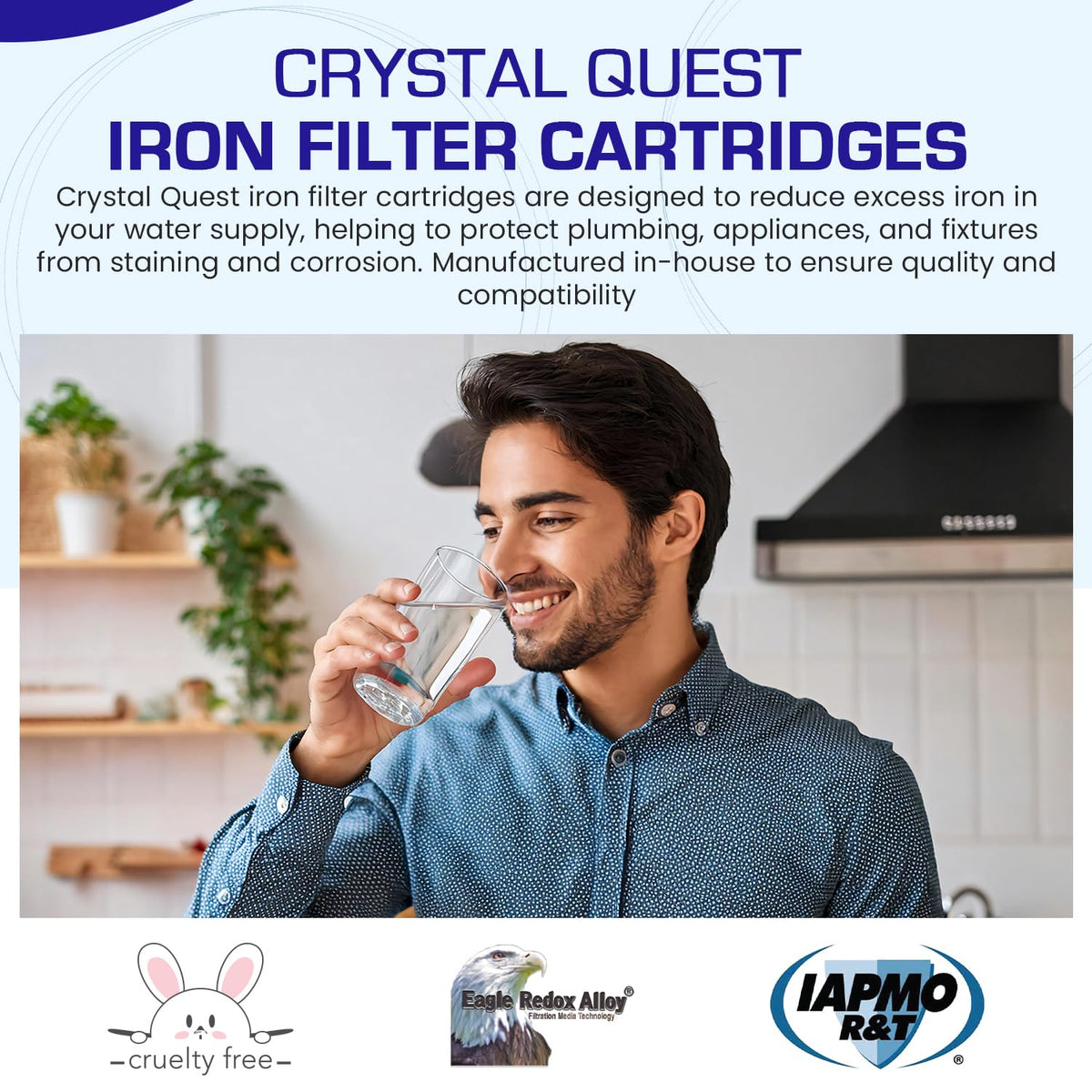 Iron Filter Cartridge (Iron Reduction / 2-7/8" x 9-3/4")