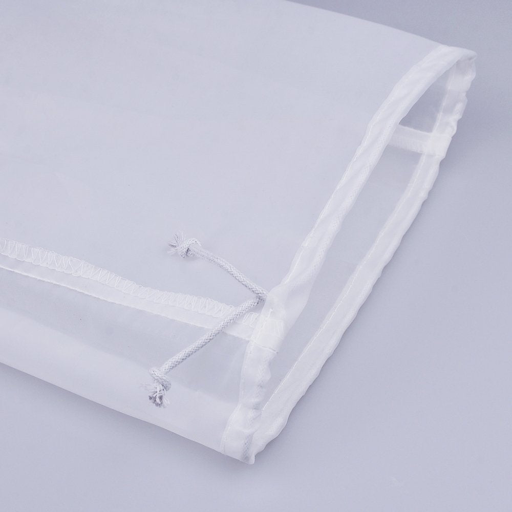 75 Micron Nylon Straining Bag Fine Mesh Food Strainer Bag (25.39" x 18.89" / 2 Packs)