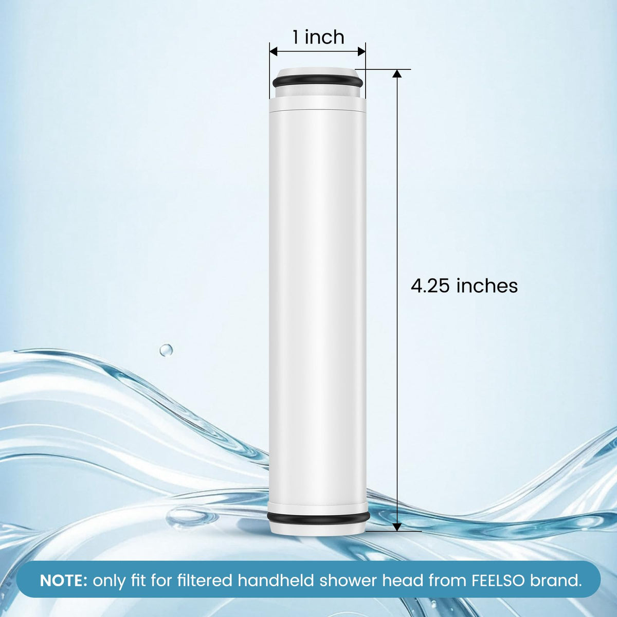 Shower Filter for Handheld Shower Head