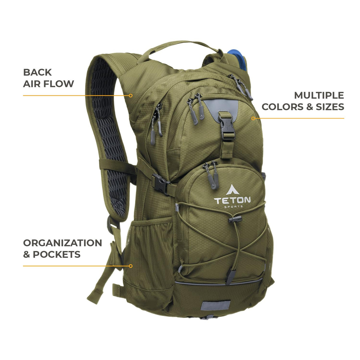 Teton Oasis Hydration Backpack (18 Liters / Plum)