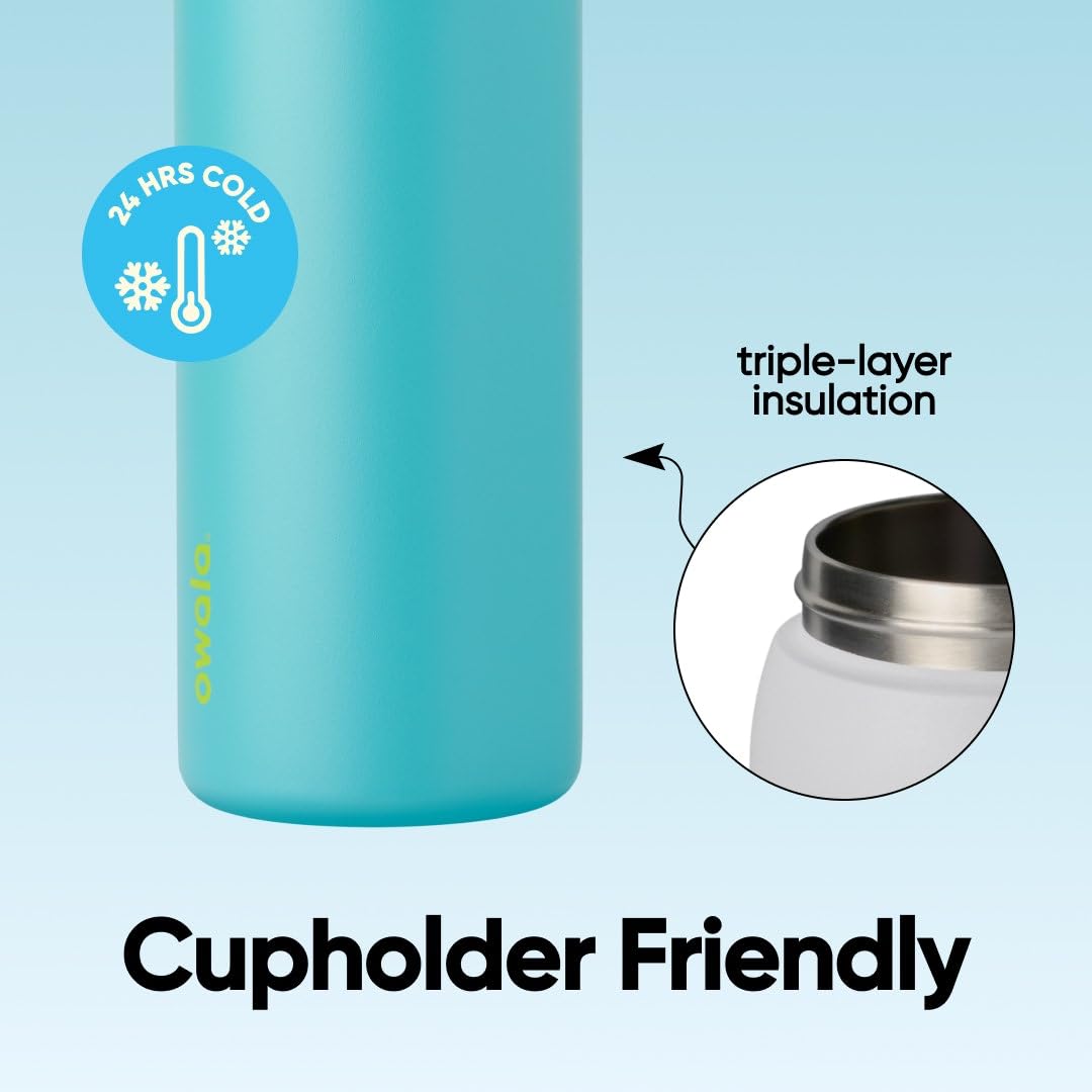 FreeSip Stainless Steel Water Bottle 32 oz Summer Sweetness (Summer Sweetness / 32 Ounces)