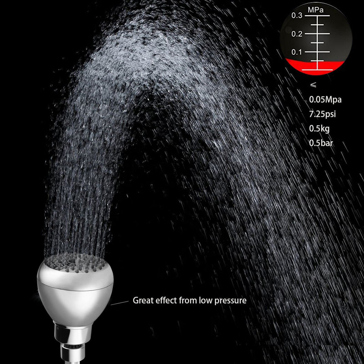 10 Pack High Pressure Shower Head (10 Pack Chrome)