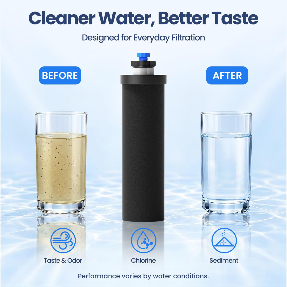 Gravity Water Filter Replacement for Berlkey® BB9 (Gary)