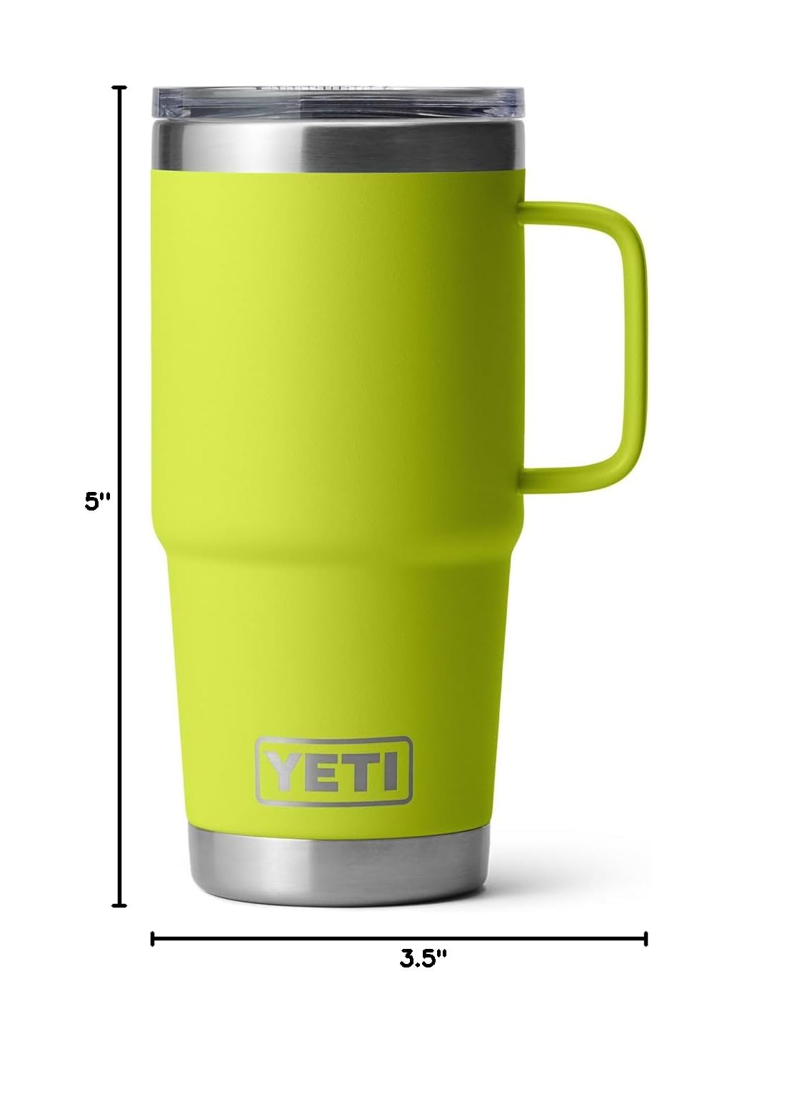 Rambler 30 oz Travel Mug (Chartreuse)