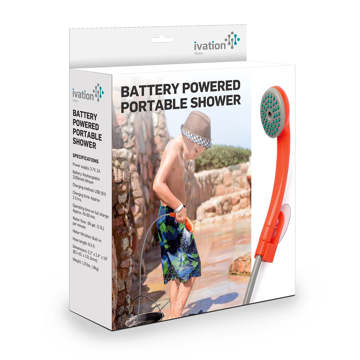Portable Outdoor Shower (Battery Operated)