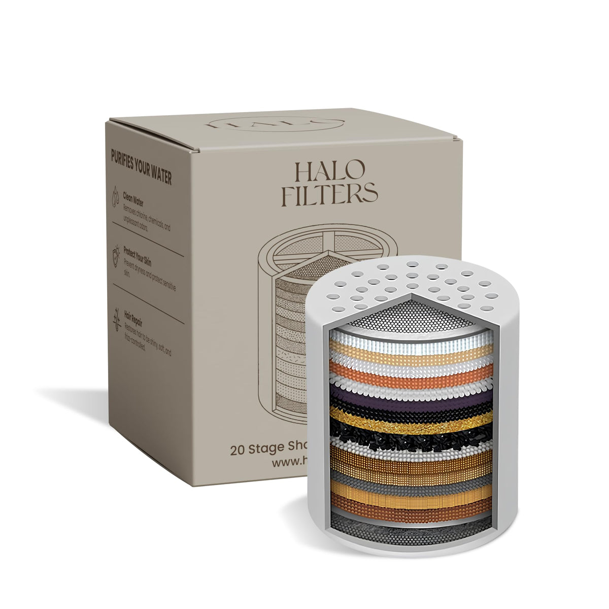 Filtered Shower Head (Replacement filter)