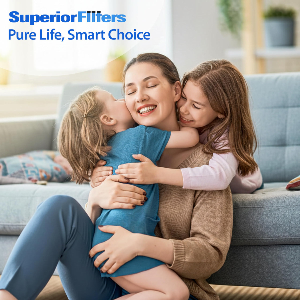 5 micron 20"X4.5" whole house water filter replacement cartridge Compatible with All Whole House Water Filter Systems. 3 pack (3 Count)