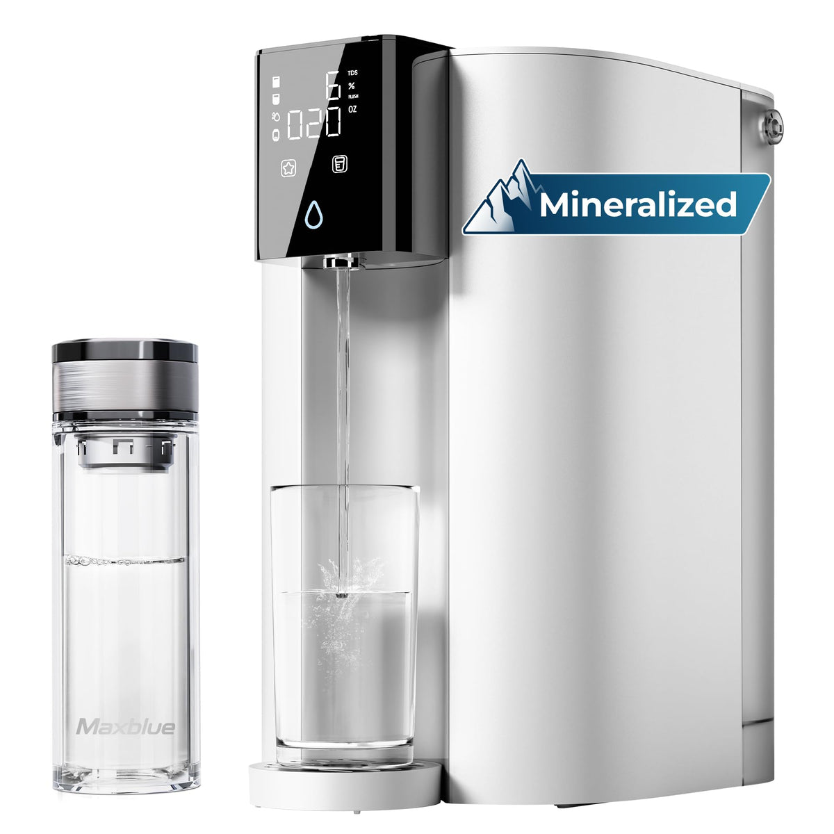 C1SL Mineral Reverse Osmosis System Countertop (White)