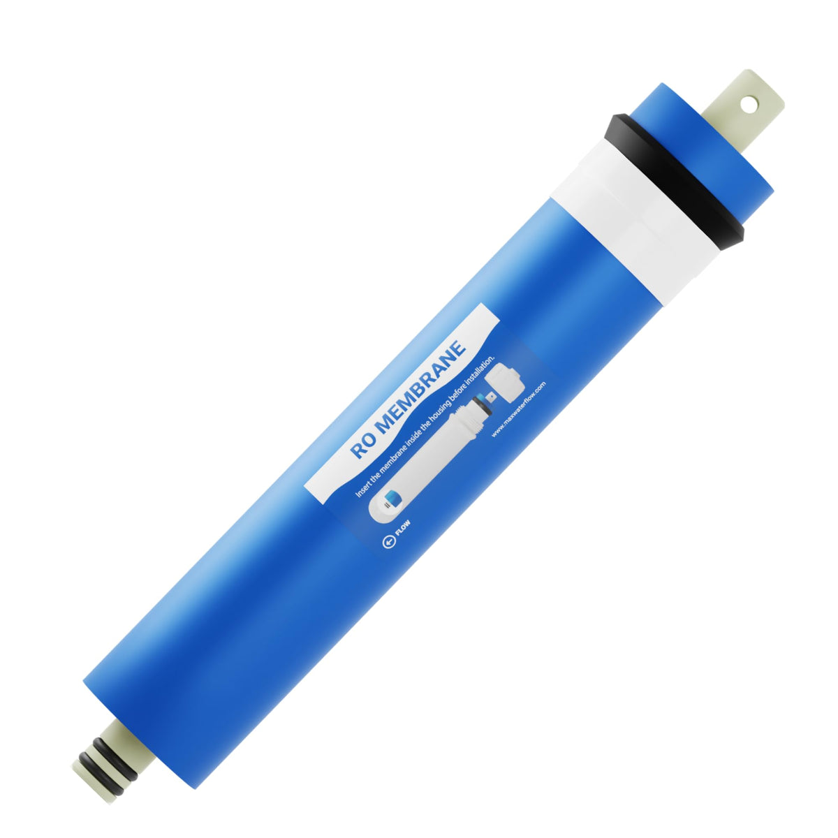 100 GPD Reverse Osmosis RO Membrane Under Sink Drinking Water Filter Purifier System (100 GPD)