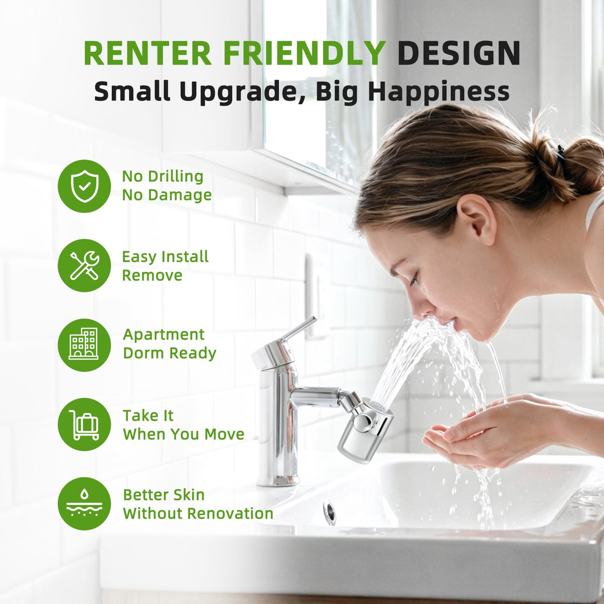 720° Rotating Faucet Water Filter (720° Kitchen Facuet Water Filter)