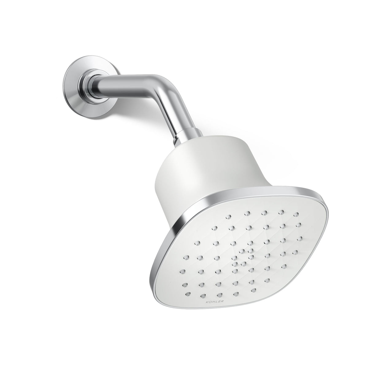37722-G-CP Cinq Square Single-Function Filtered Showerhead, Five-Layer Filtration, 1.75 GPM, Contemporary Design, Easy to Clean, Polished Chrome (1.75 GPM / Square / Polished Chrome)