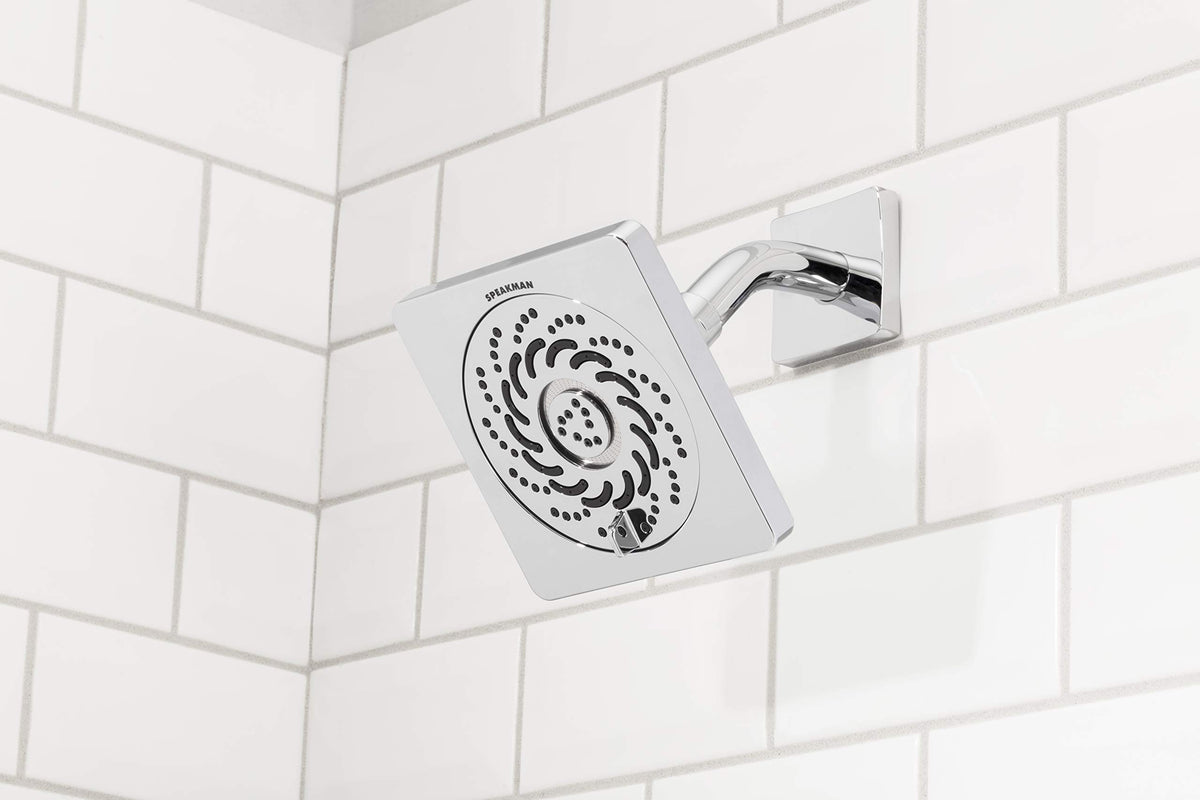 S-5001-E15 showerheads, 1.5 GPM, Polished Chrome (1.5 GPM / Polished Chrome)
