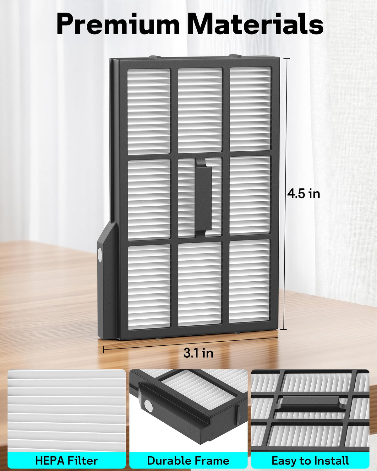 6 Pack E25 Replacement Filters for eufy E25 (6 Pack Filter)