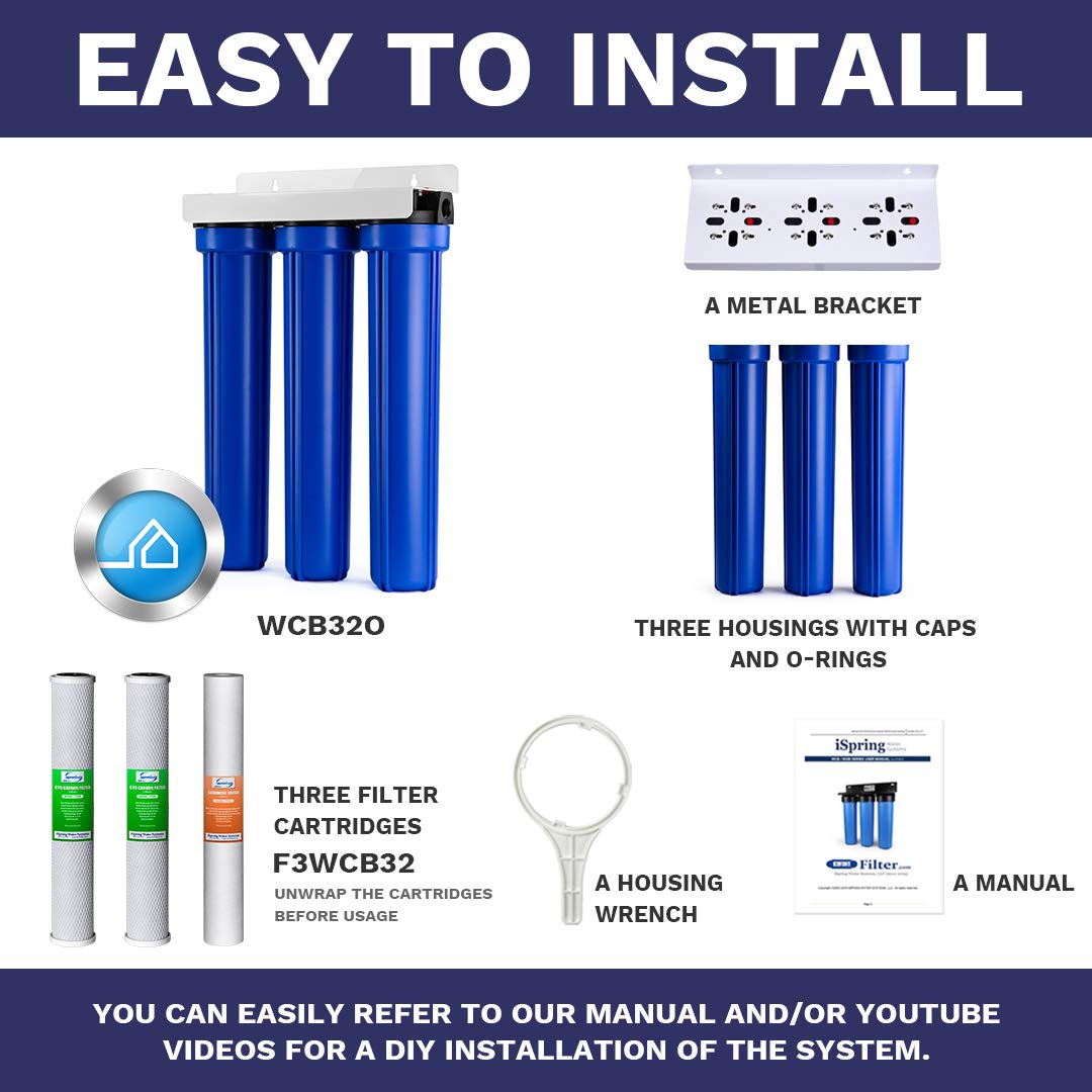 WCB32O Whole House Water Filter System