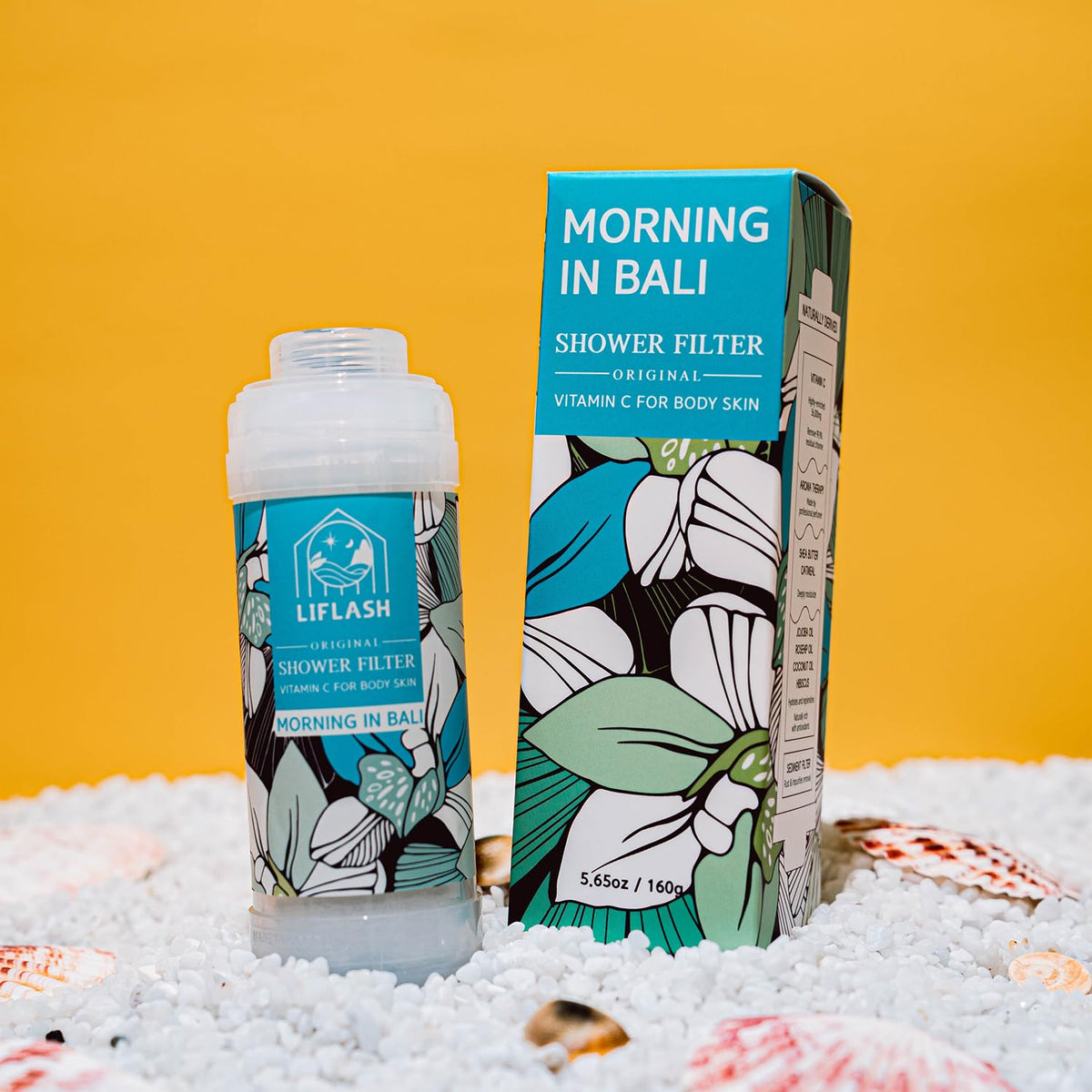Vitamin C Shower Filter for Hard Water (MORNING IN BALI)