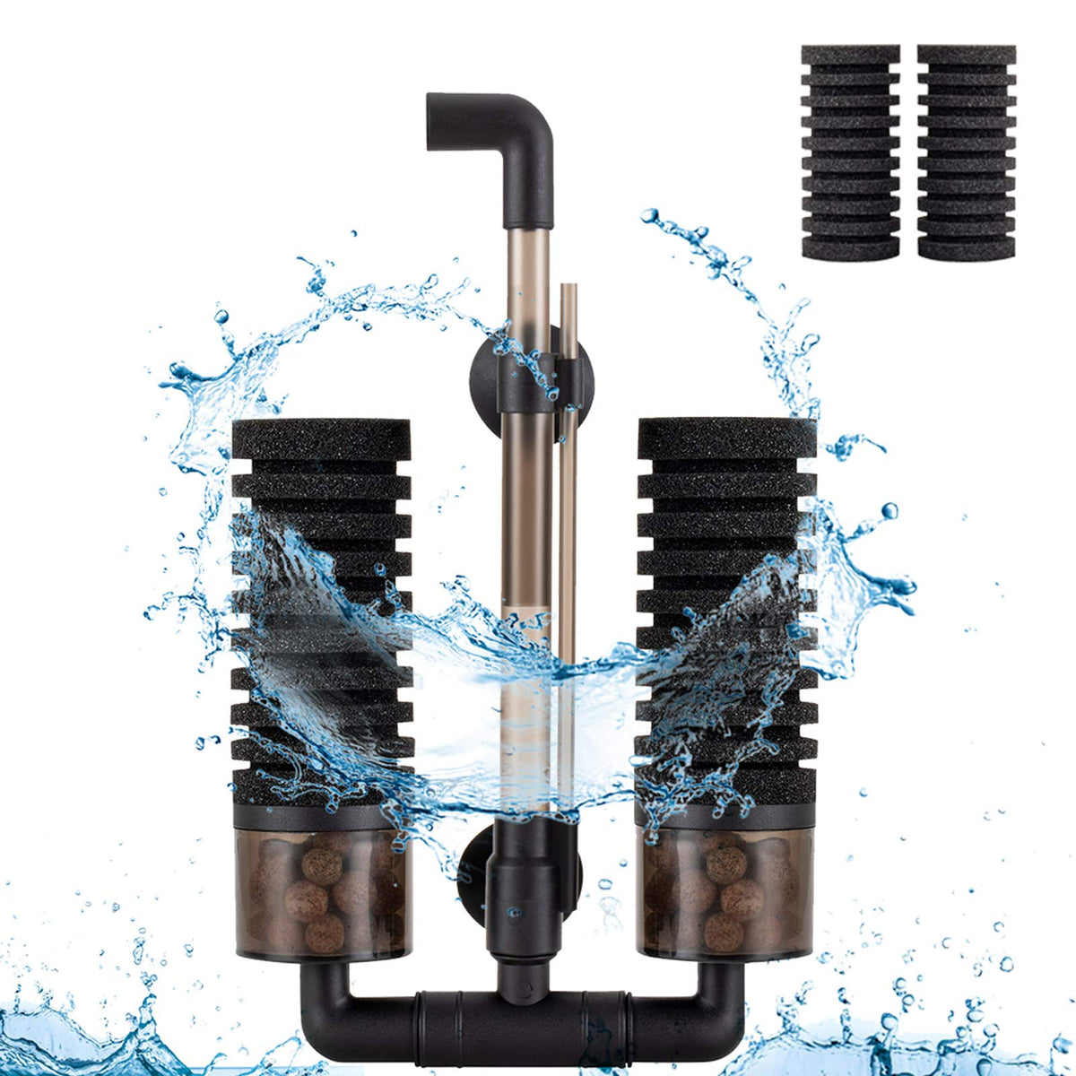 Sponge Filter (S for 10 to 40-gallon tank)