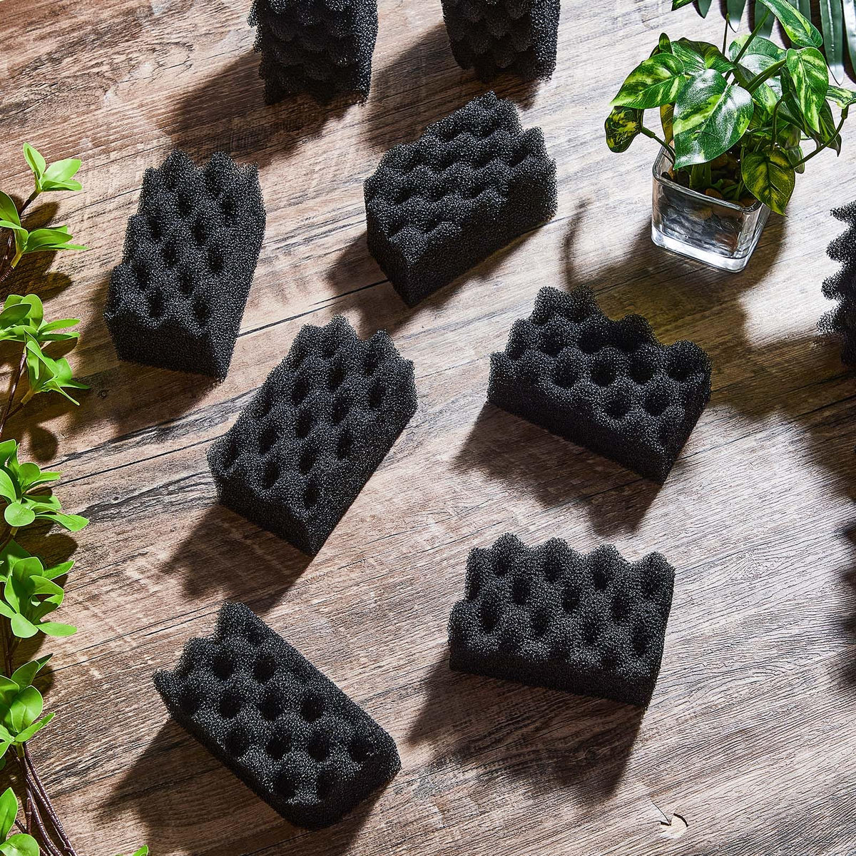 20 Pcs Aquarium Filter Foam