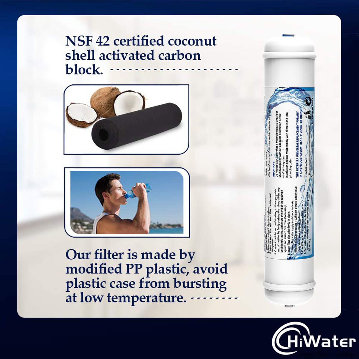 2 Pack Inline Water Filter 1