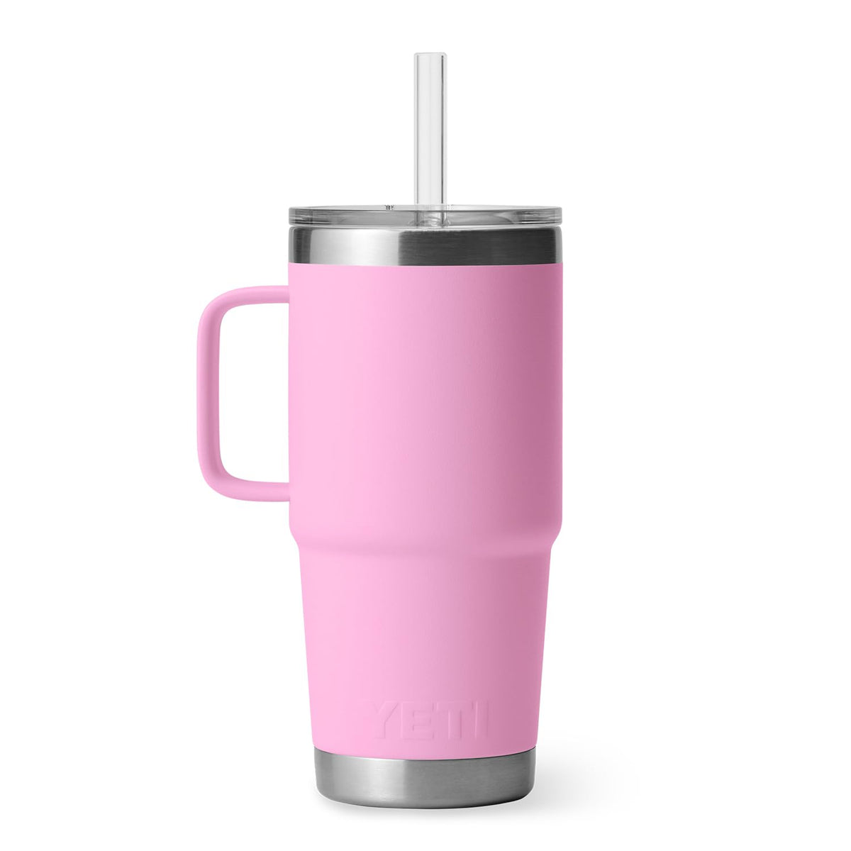 Rambler 25 oz Tumbler with Handle (Power Pink / 25 Ounces)