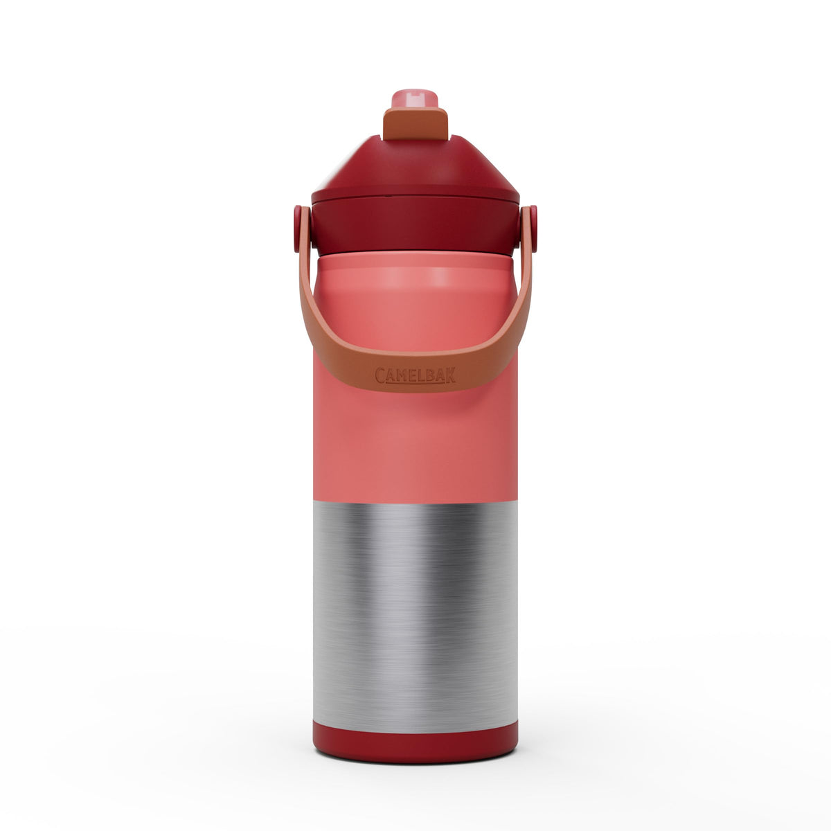 Thrive Flip Straw Kids Water Bottle 16oz (16 Ounces / Demi Blush)