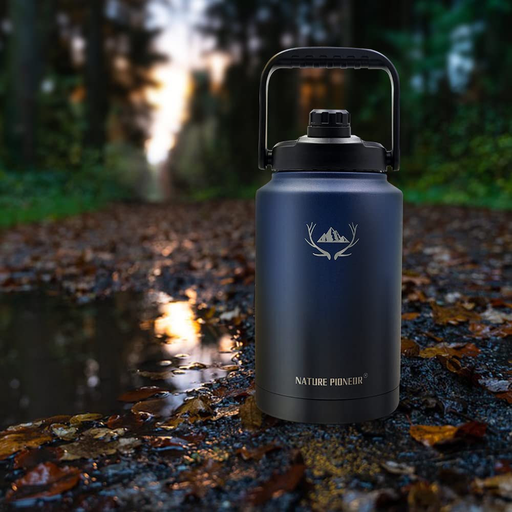 1 Gallon 128oz (Navy Blue / 128 Ounces)