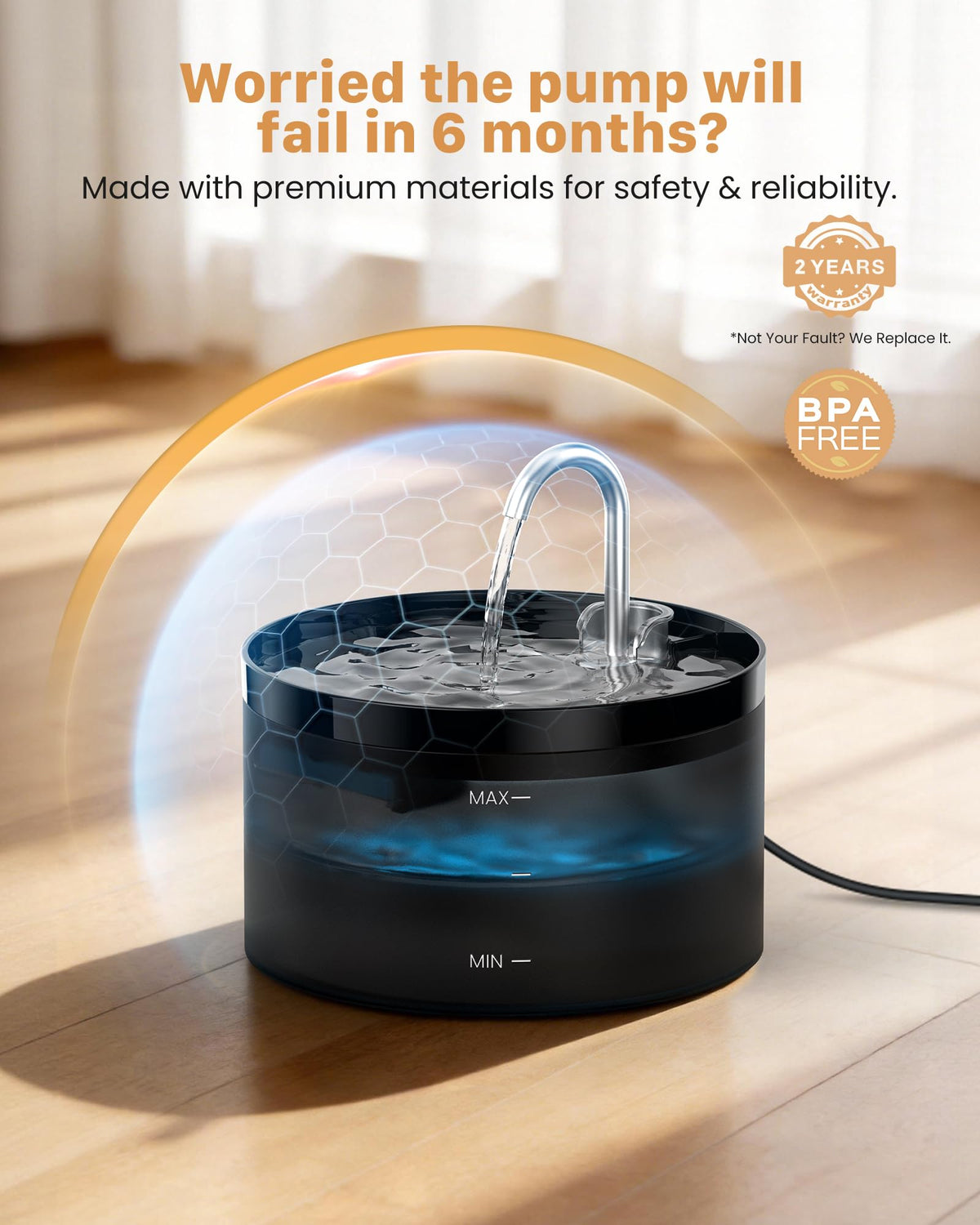 Cat Water Fountain