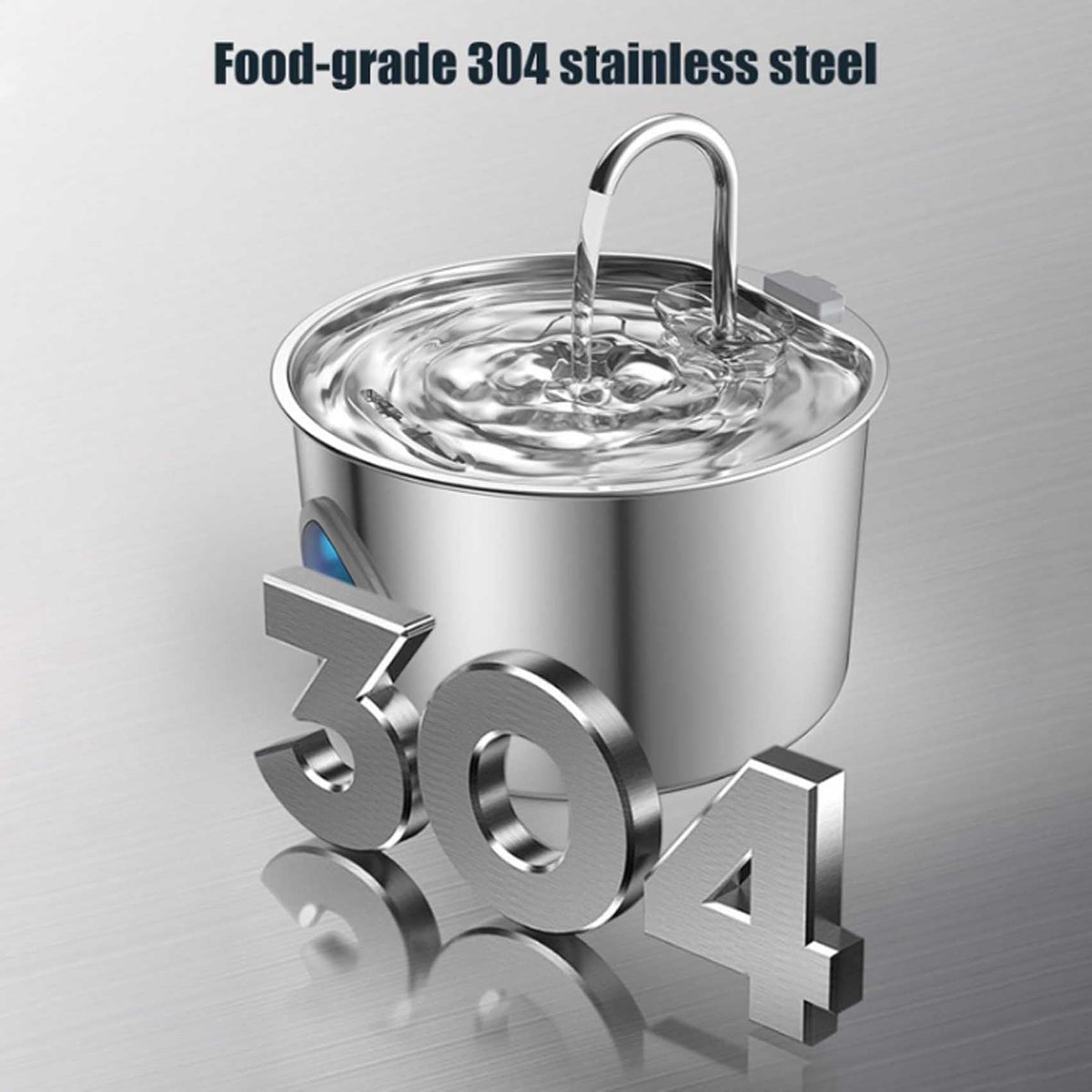Dog Water Bowl (8+4 Filter Element)