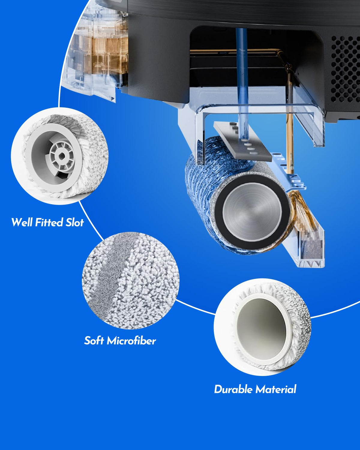 X11 Accessories for Ecovacs Deebot X11 OmniCyclone (X11 Blue)