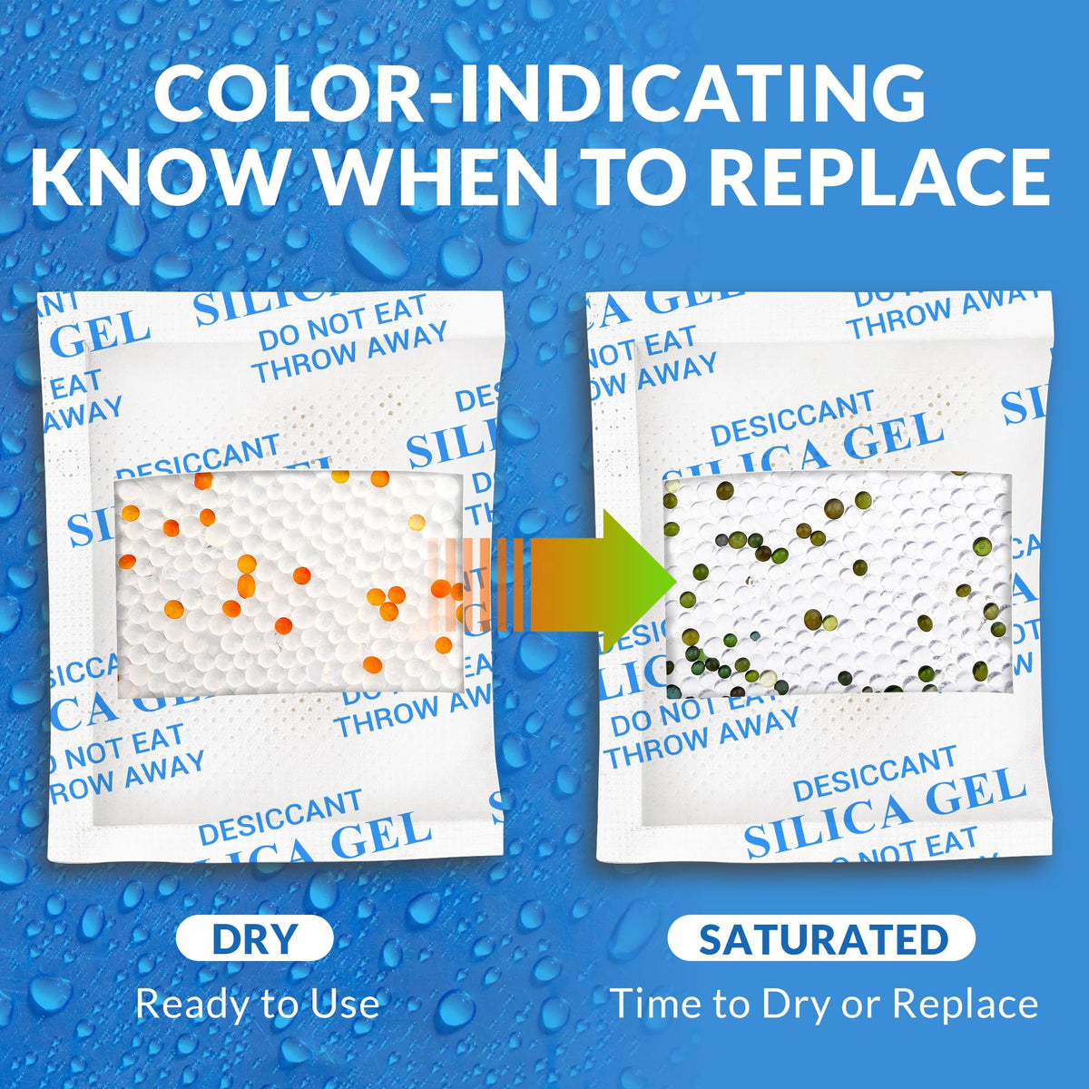 Silica Gel Packets 5 Gram 150 Pack (5 Gram-150 Packs)
