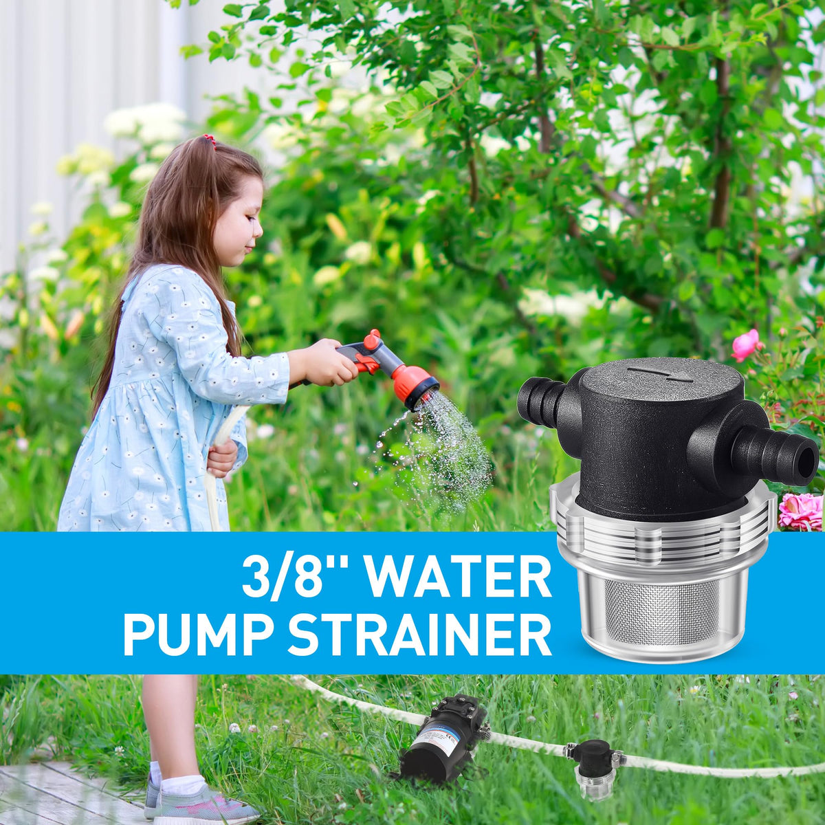 1 Piece Water Pump Strainer 3