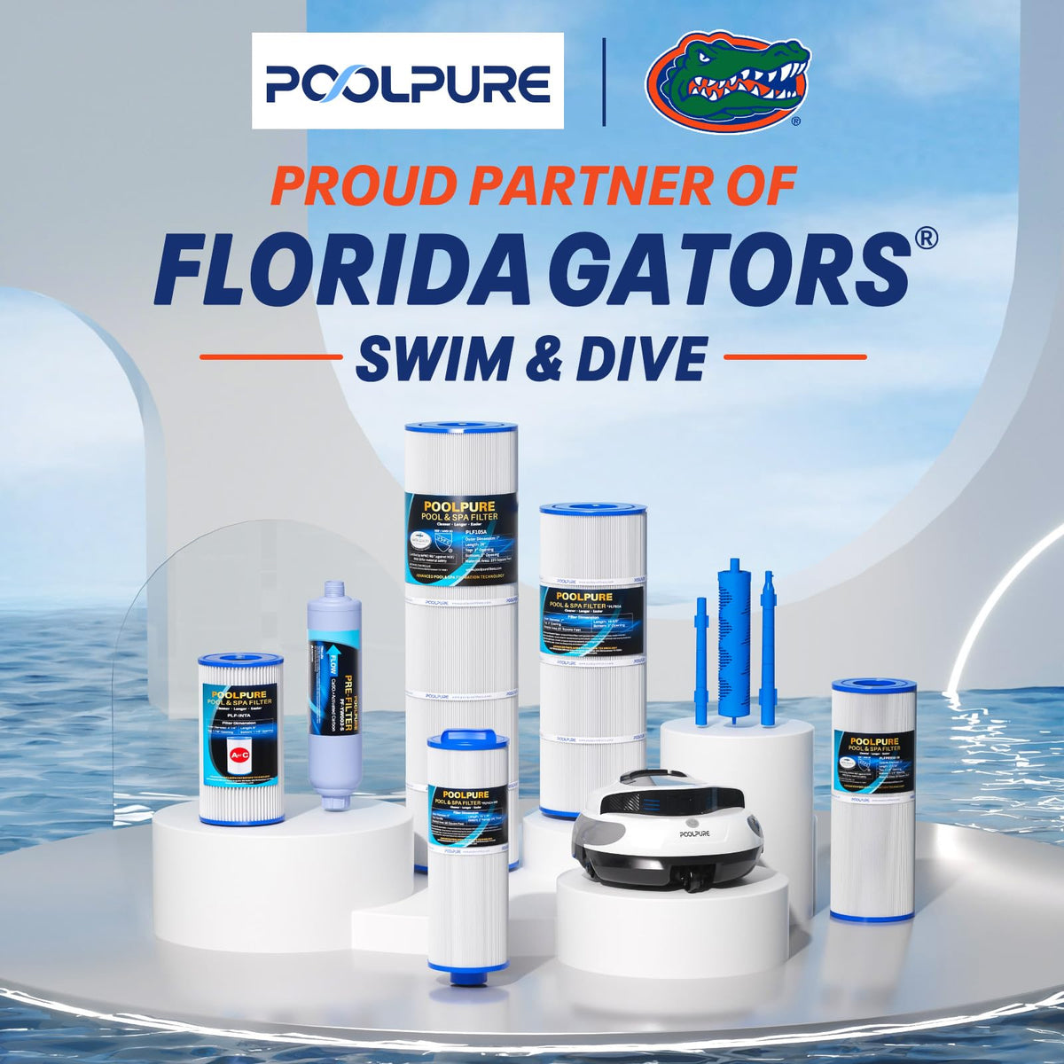 PAS40 F2M Hot Tub Filter Replaces Unicel 6CH