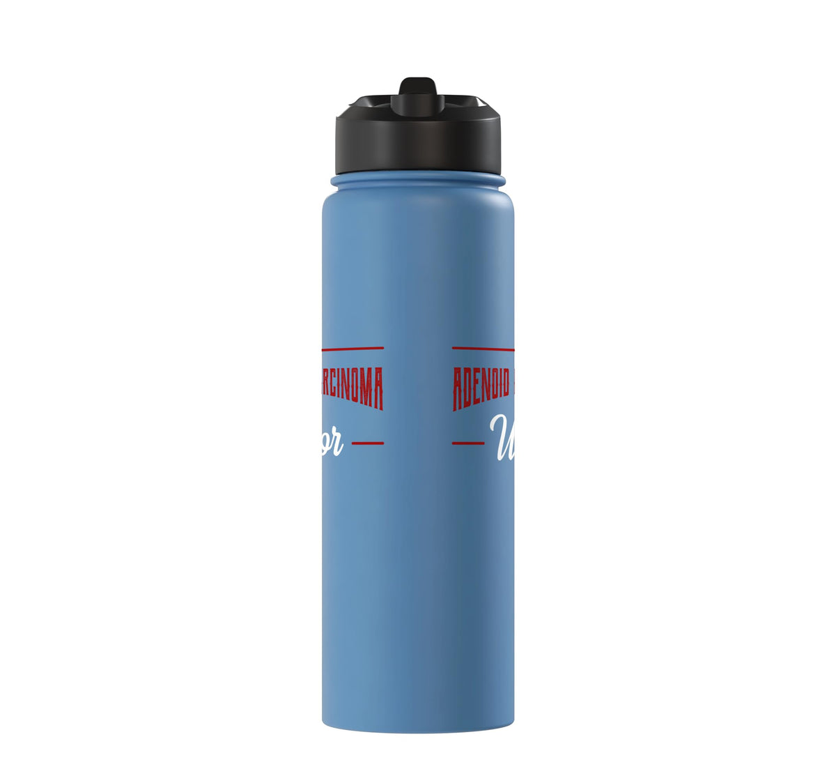 I Am A Warrior Adenoid Cystic Carcinoma ACC Adenoidcystic Stainless Steel Insulated Water Bottle