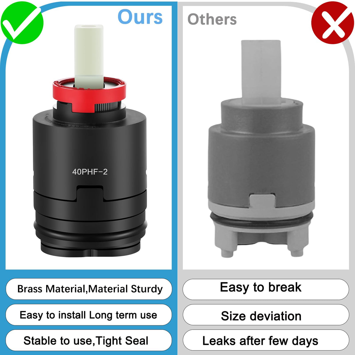 40PHF 2 Pressure Balance Cartridge