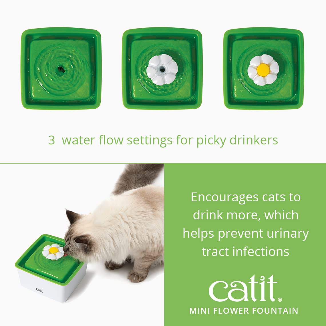 2.0 Mini Flower Drinking Fountain (Mini water Fountain)