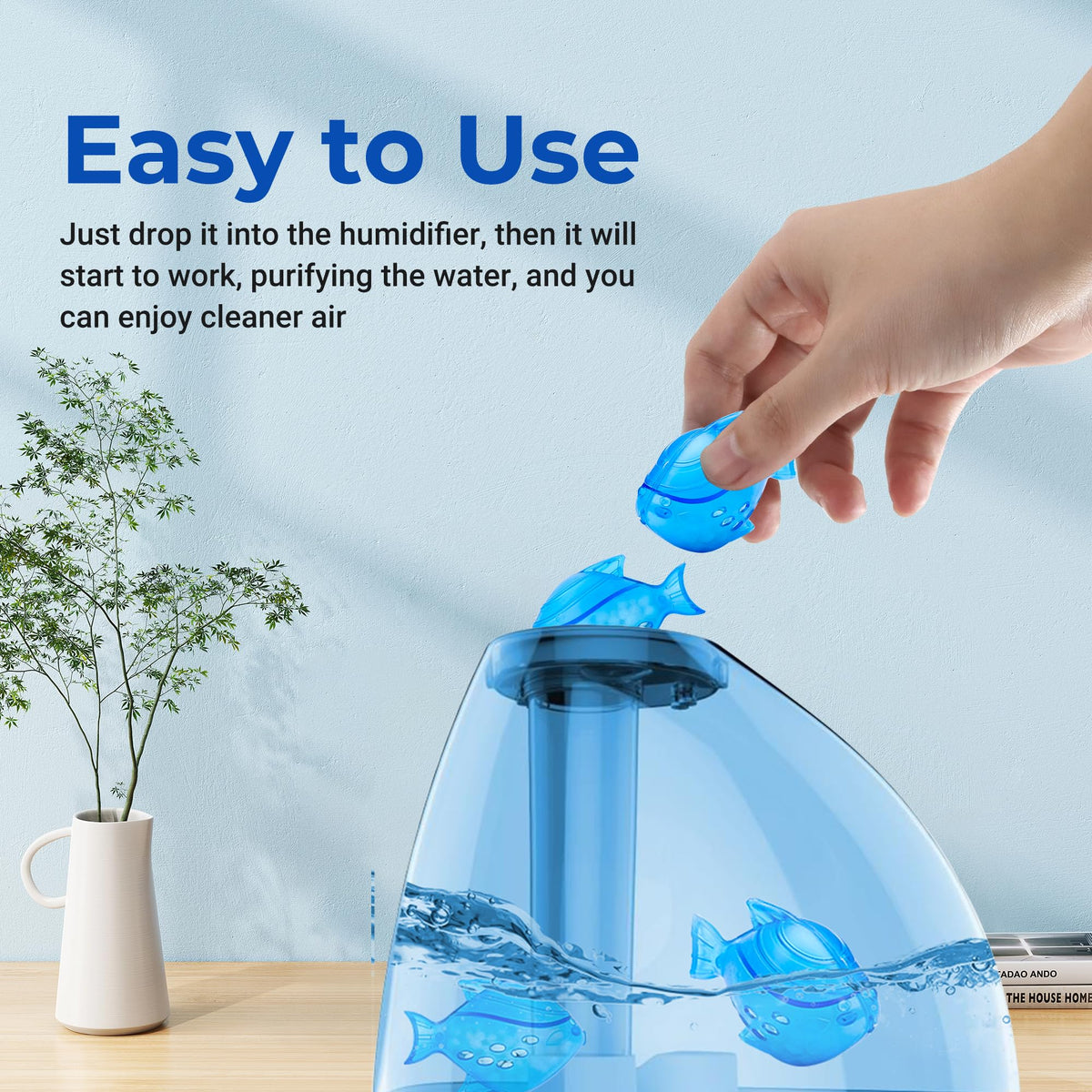 Humidifier Cleaning Fish (Blue)