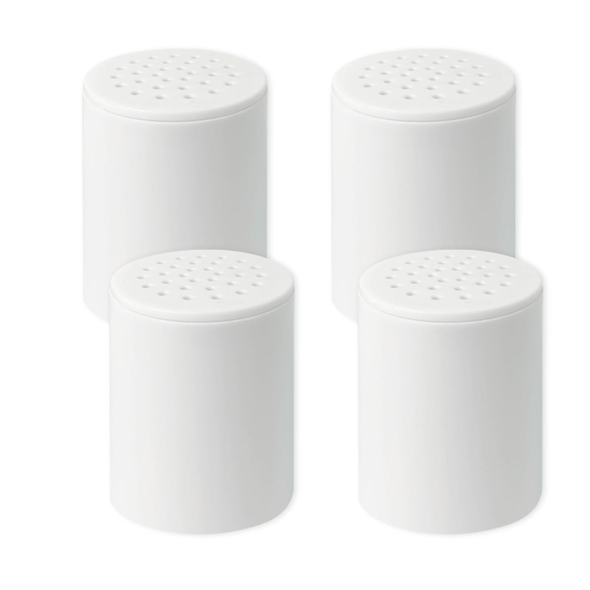 2 Pack 20 Stage Shower Filter Replacement Cartridge (White / 4 Cartridges)