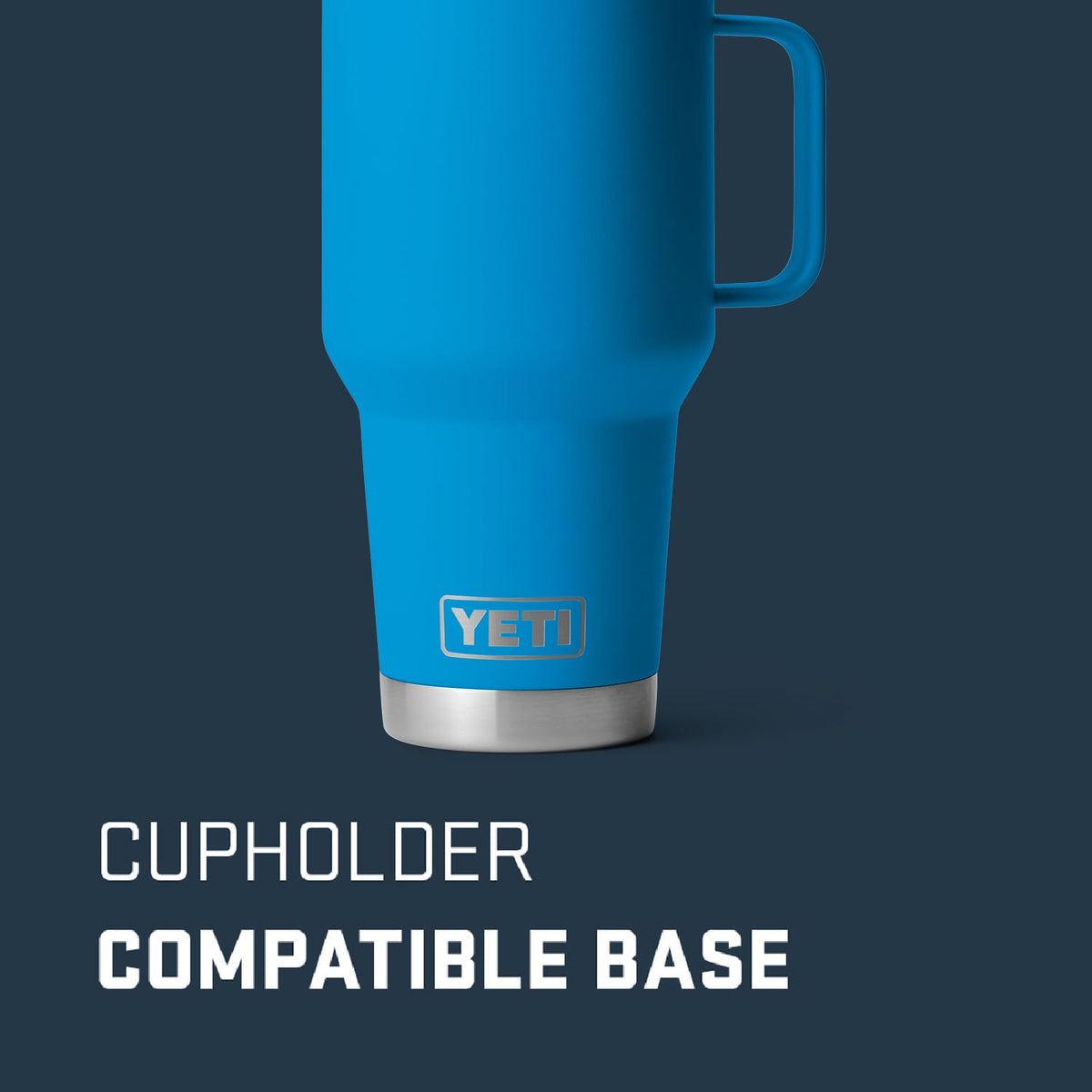 Rambler 20 oz Travel Mug (Big Wave Blue)