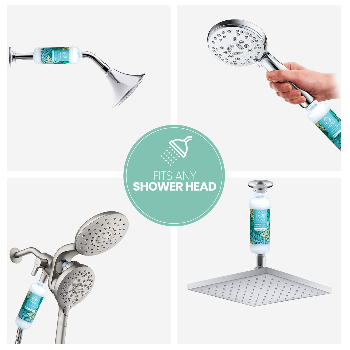 Vitamin C Shower Filter for Hard Water (BOTANIC GARDEN)