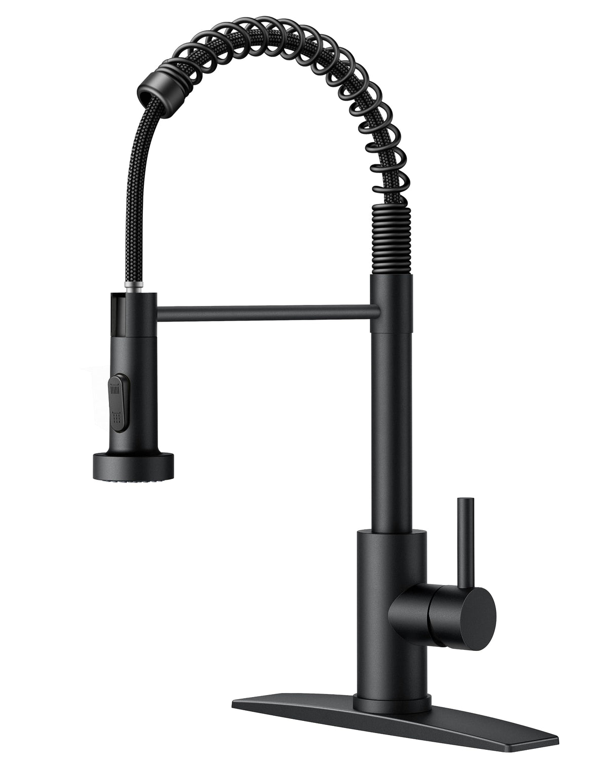 Black Kitchen Sink Faucet (Matte Black)
