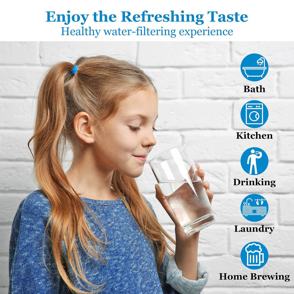 5 Stage 50 GPD RO Water Filter Set Replacement Fit for APEC Reverse Osmosis