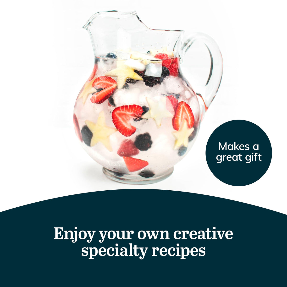 Acapulco Large Glass Pitcher Set of 2 (Acapulco)