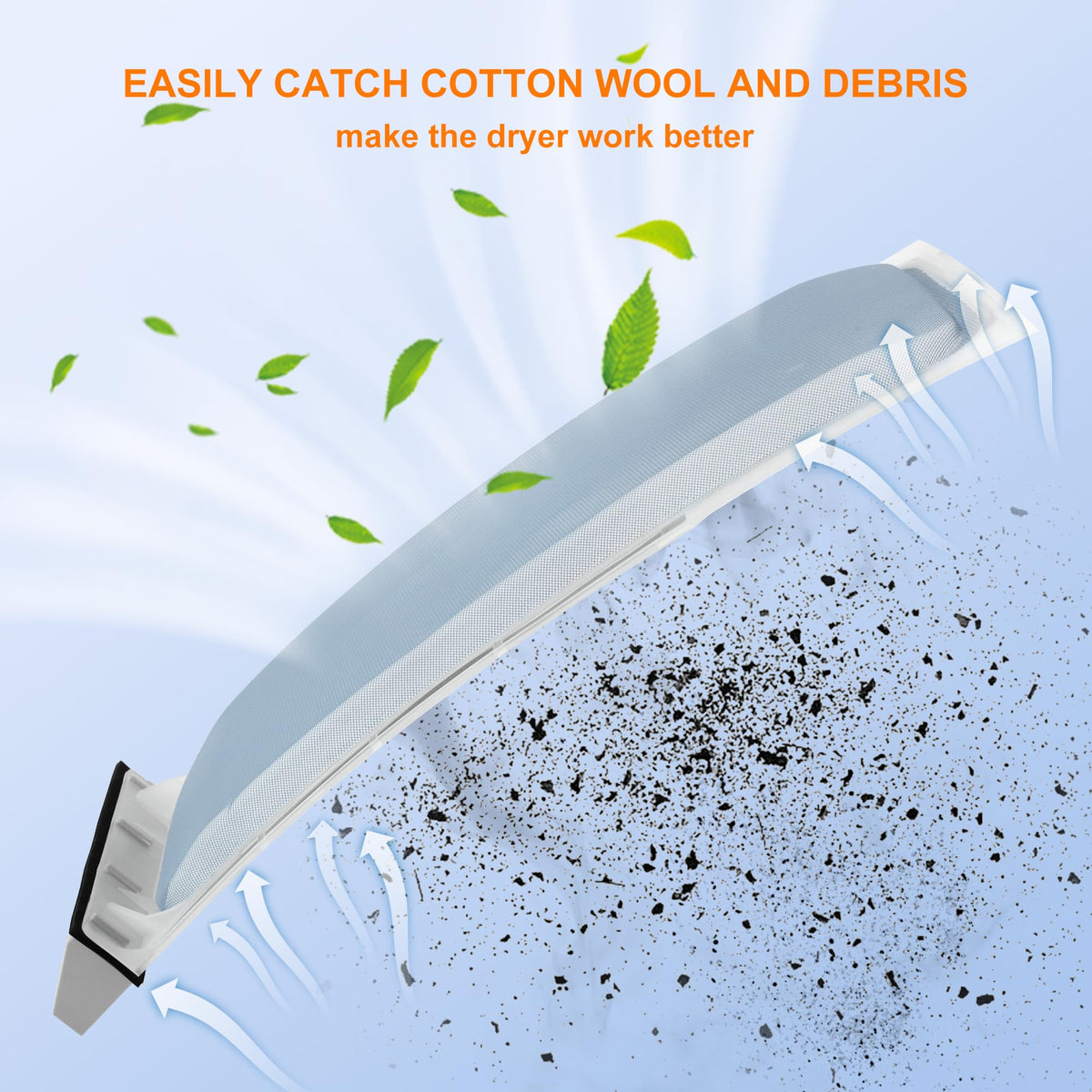 339392 Dryer Lint Filter Case Screen Replacement by MIFLUS