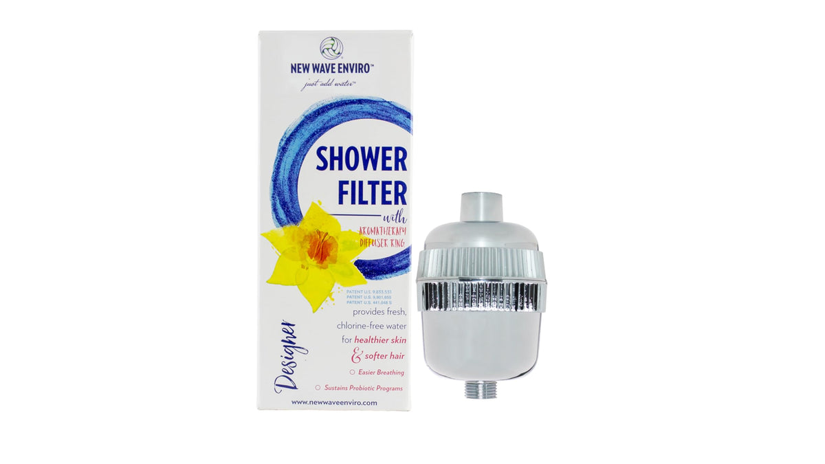 Shower Filter System with Chlorine Removal (Chrome)